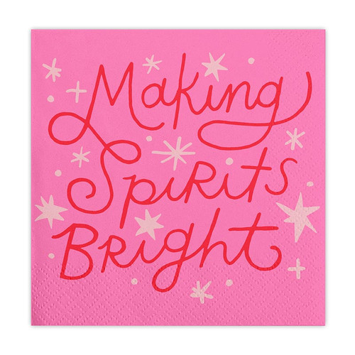 Spirits Bright 5" Napkin