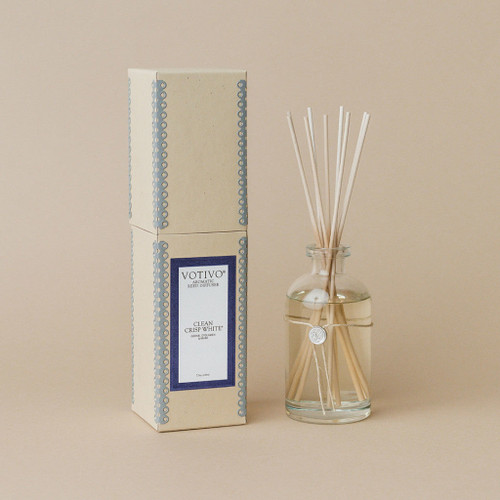 Aromatic Reed Diffuser-Clean Crisp White