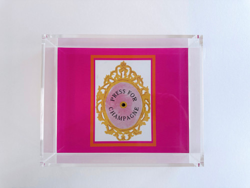 Press For Champagne Pink 8x10 Tray