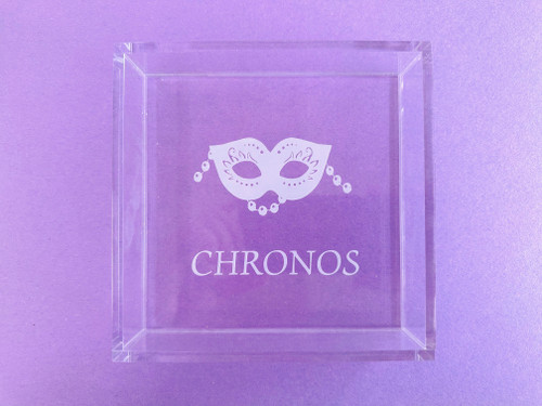Mask & Chronos Acrylic Tray 