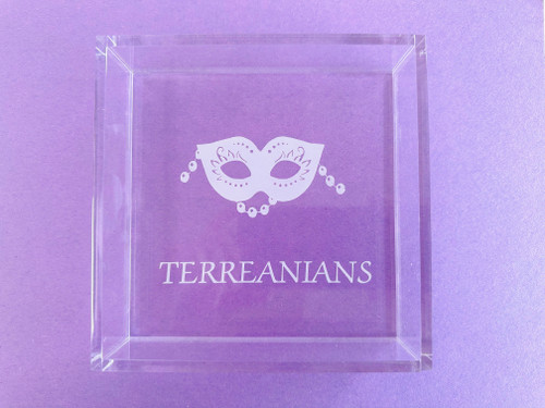 Mask & Terreanians Acrylic Tray