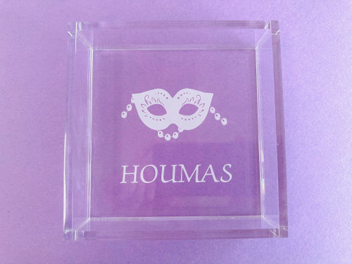 Mask & Houmas Acrylic Tray
