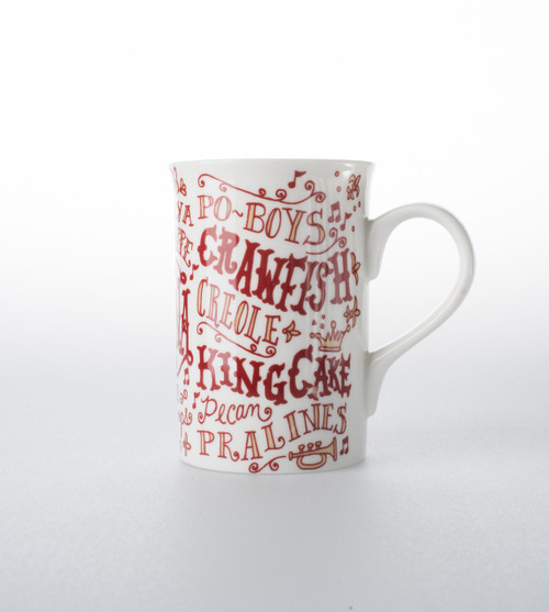 Louisiana Words Coffee Mug