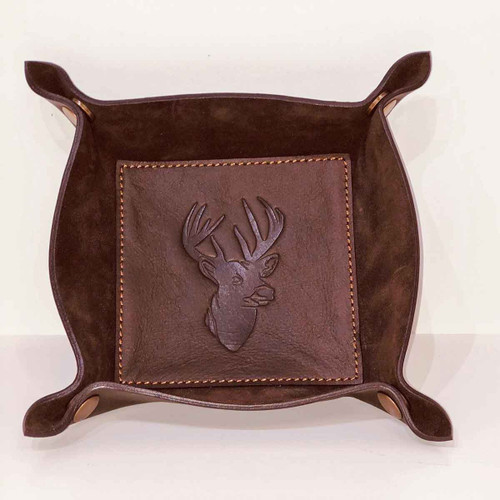 Deer Leather Valet Tray