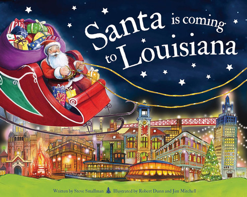 Santa is Coming to Louisiana Book