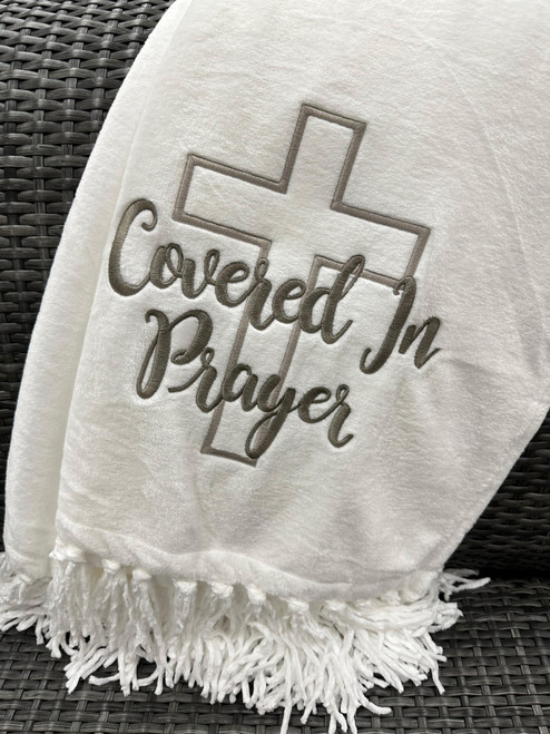 Covered in Prayer Throw 