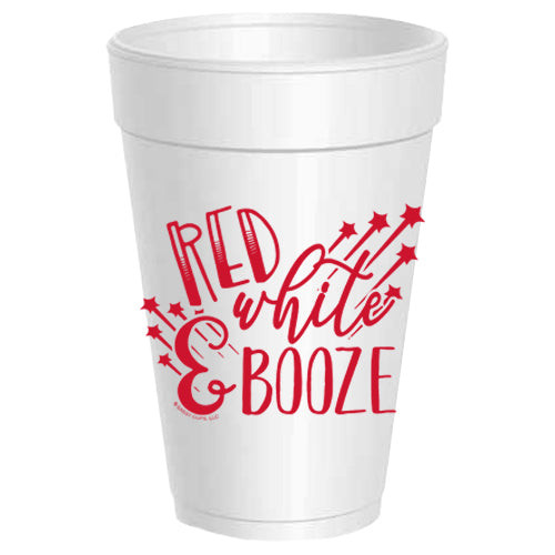 Red White & Booze Red Cups