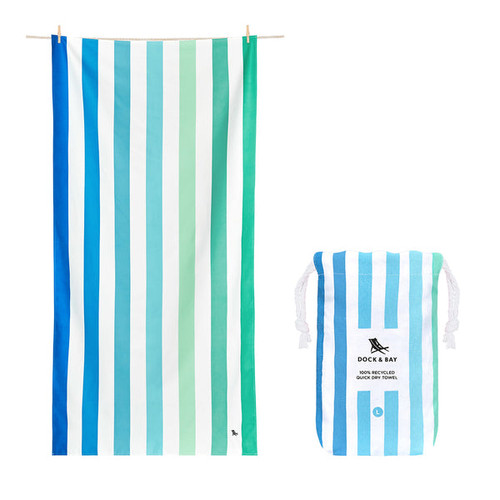 Dock & Bay Quick Dry Towels-Endless River Large