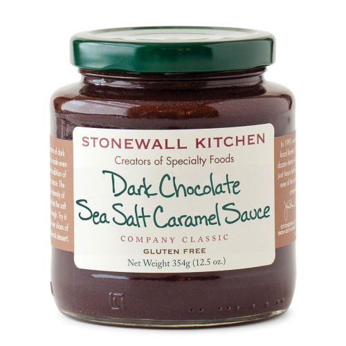 Dark Chocolate Sea Salt Caramel Sauce 