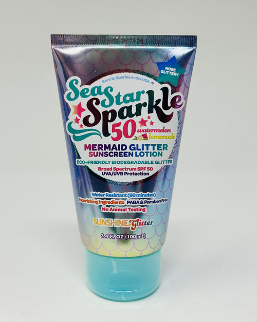 Sea Star Sparkle SPF 50 Mermaid 3.4oz Tube 