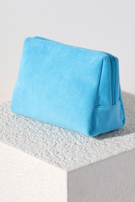 Sol Zip Pouch Turquoise