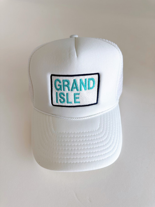 Louisiana Patch Trucker Hat Grand Isle
