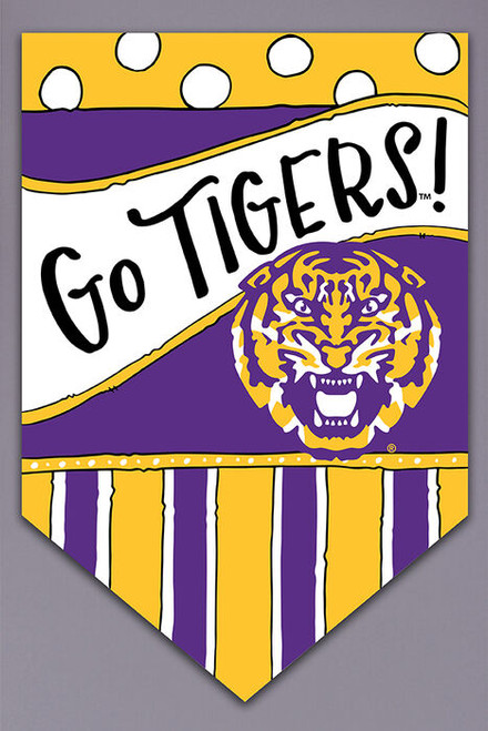 LSU Dots and Stripes Flag