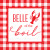 Belle of the Boil Cocktail Napkin