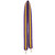 Gameday Stripe Beaded Purse Strap Purple/Yellow
