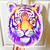 LSU Tiger Head Door Hanger