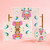 Laura Park x Tart Coaster - Monets Garden Pink