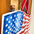American Flag Door Hanger USA