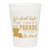 We Don't Hide Crazy Mardi Gras Frosted Cups-Pack of 10