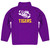 LSU Tigers Purple Fleece Long Sleeve Quarter Zip 