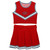 Nicholls State Colonels Red Sleeveless Cheerleader Set 