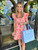 Abby Spring It On Coral Dress