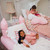Kids Pink Castle Air Bed
