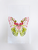 Pink Green Butterfly Towel 