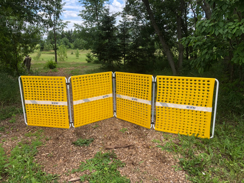 Tenax Modular fence yellow