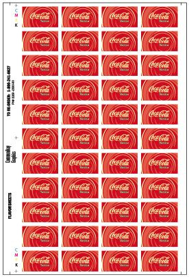 Vanilla Coke Flavor Sheet