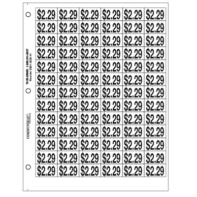 3/4" Pre-priced $2.29