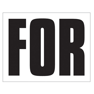 Small Banner Label - For