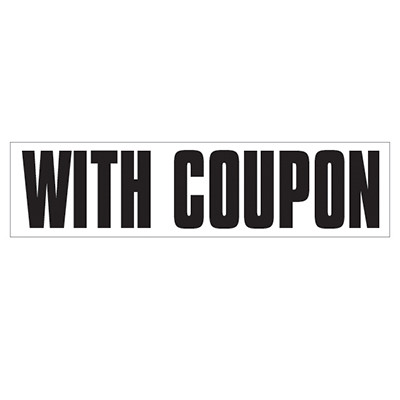 Medium Banner Label - With Coupon