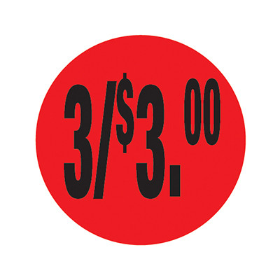 Da-Glos 3/$3.00