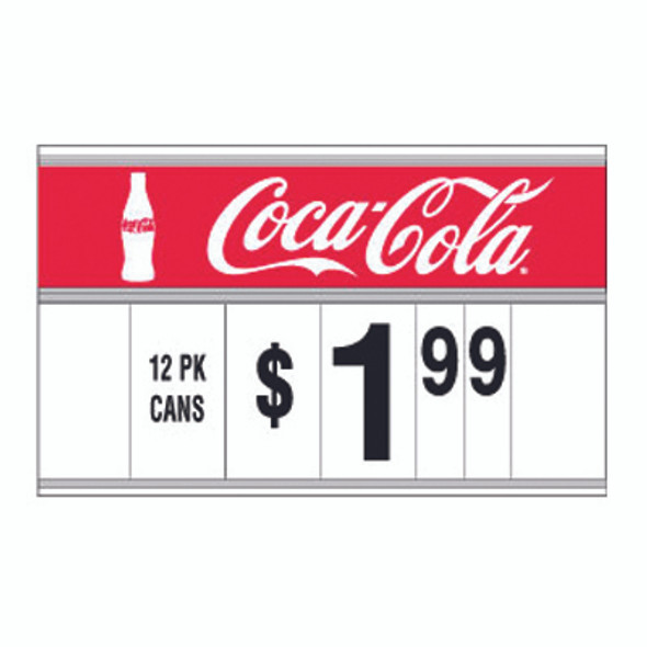 34" Spiral Display Sign - Coke