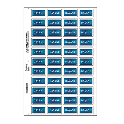 Dasani Flavor Sheet
