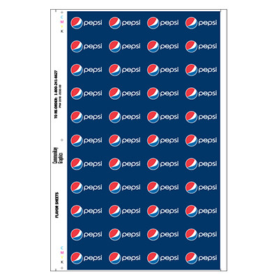 Pepsi First Flavor Sheet