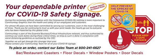 COVID-19 Signage