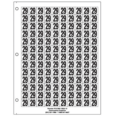 3/4" 29 Extended Price Sheet