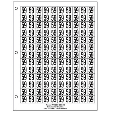 3/4" 59 Extended Price Sheet