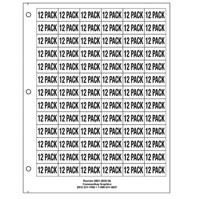 3/4" 12 Pack