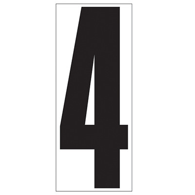 18" Number 4