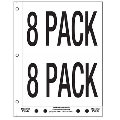 5" 8 Pack