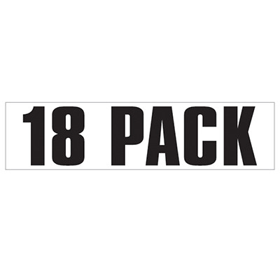 Medium Banner Label - 18 Pack