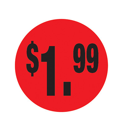 Da-Glos $1.99