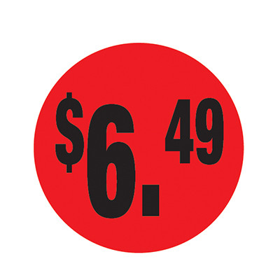 Da-Glos $6.49