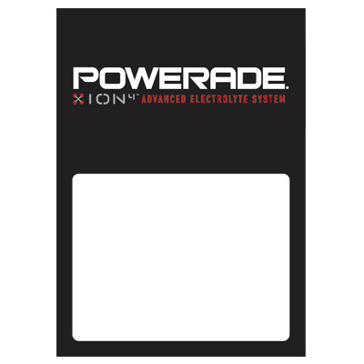 Powerade Low Tac Cling