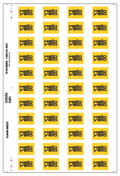 Mello Yello Flavor Sheet