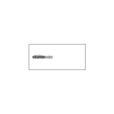 Vitamin Water Text Only Runner Tag