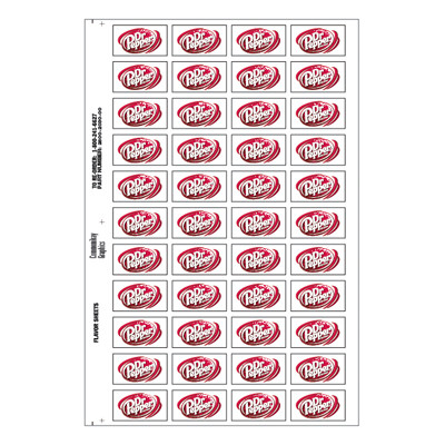 Dr Pepper Flavor Sheet